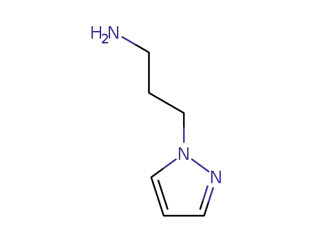 Molecular Structure of 75653-86-0 (3-(1H-PYRAZOL-1-YL)PROPAN-1-AMINE)