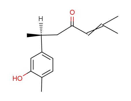 (6S)-2-Methyl-6-(3-hydroxy-4-methylphenyl)-2-hepten-4-one