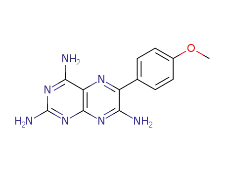 Molecular Structure of 5113-30-4 (4-methoxytriamterene)