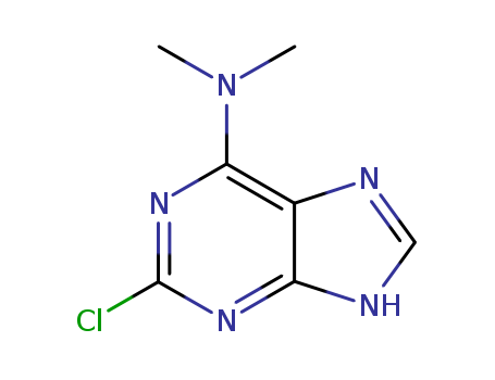 9H-Purin-6-amine,2-chloro-N,N-dimethyl-