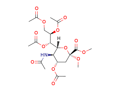 N-Acetyl-2-O-methyl-a-neuraminic Acid Methyl Ester 4,7,8,9-Tetraacetate