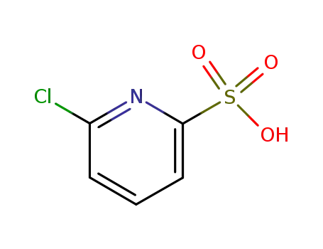 Molecular Structure of 133145-15-0 (6-CHLOROPYRIDINE-2-SULFONIC ACID)