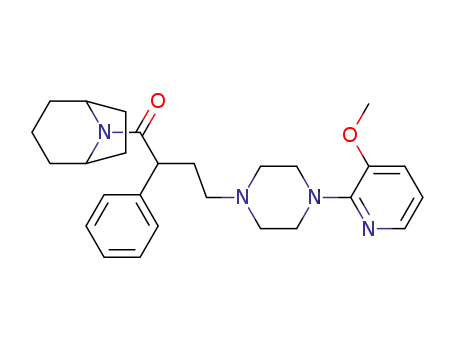 1-(8-aza-bicyclo[3.2.1]oct-8-yl)-4-[4-(3-methoxy-pyridin-2-yl)-piperazin-1-yl]-2-phenyl-butan-1-one
