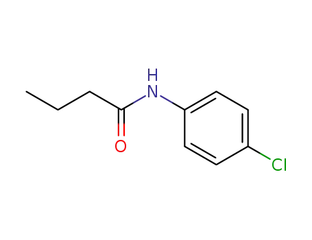 Molecular Structure of 7160-18-1 (N-(4-chlorophenyl)butanamide)