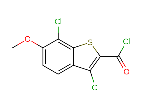 3,7-DICHLORO-6-METHOXYBENZO[B]THIOPHENE-2-CARBONYL CHLORIDE