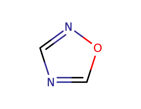 Molecular Structure of 288-90-4 (1,2,4-Oxadiazole)