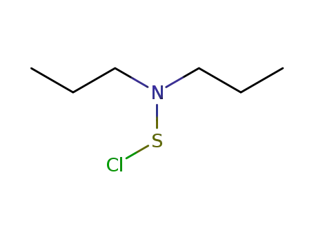 Molecular Structure of 34695-15-3 (Amidosulfenyl chloride, dipropyl-)