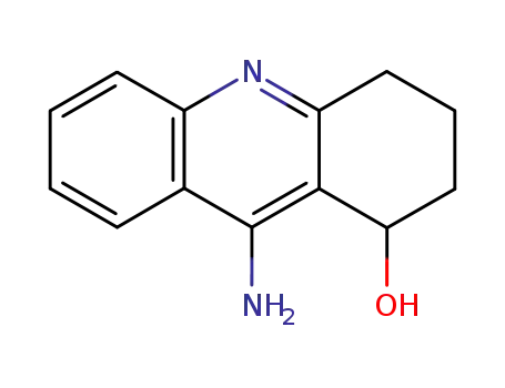 Molecular Structure of 124027-47-0 (9-AMINO-1,2,3,4-TETRAHYDRO-ACRIDIN-1-OL)