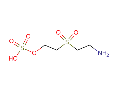 Molecular Structure of 86677-26-1 (2-[2-(4-Aminobenzamide)ethylsulfonyl]ethanol hydrogen sulfate ester)