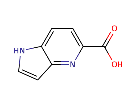 Molecular Structure of 872355-64-1 (1H-PYRROLO[3,2-B]PYRIDINE-5-CARBOXYLIC ACID)