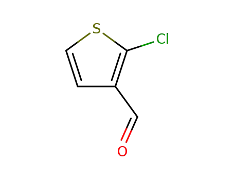 Molecular Structure of 14345-98-3 (2-Chlorothiophene-3-carbaldehyde)