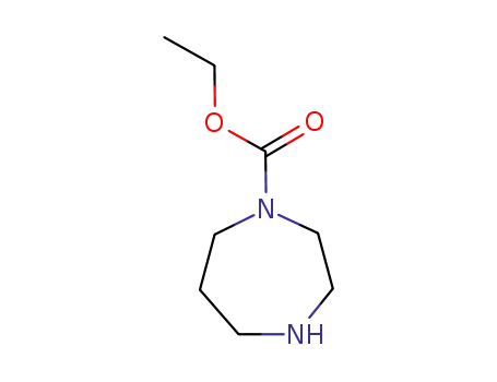 Molecular Structure of 18739-39-4 (Ethyl 1,4-diazepane-1-carboxylate ,97%)