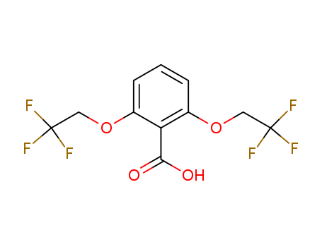 2,6-bis(2,2,2-trifluoroethoxy)benzoic acid