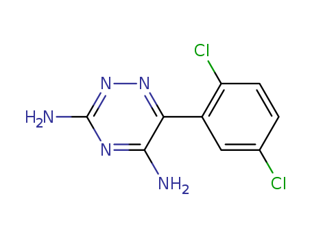 6-(2,5-dichlorophenyl)-1,2,4-triazine-3,5-diamine
