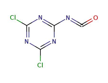 Molecular Structure of 4063-62-1 (1,3,5-Triazine, 2,4-dichloro-6-isocyanato-)