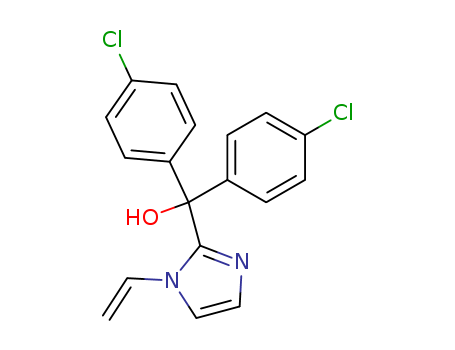 49823-06-5,bis(4-chlorophenyl)-(1-ethenylimidazol-2-yl)methanol,NSC315855