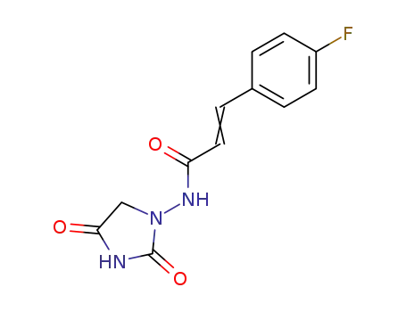 <i>N</i>-(2,4-dioxo-imidazolidin-1-yl)-3-(4-fluoro-phenyl)-acrylamide