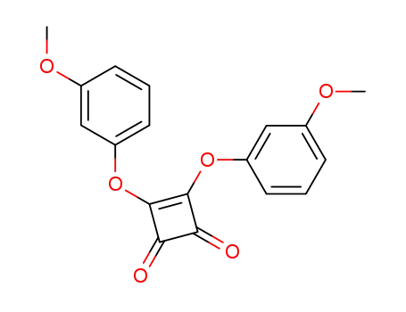3-Cyclobutene-1,2-dione, 3,4-bis(3-methoxyphenoxy)-