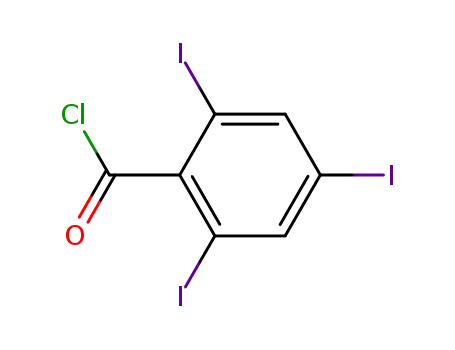 2,4,6-triiodo-benzoyl chloride