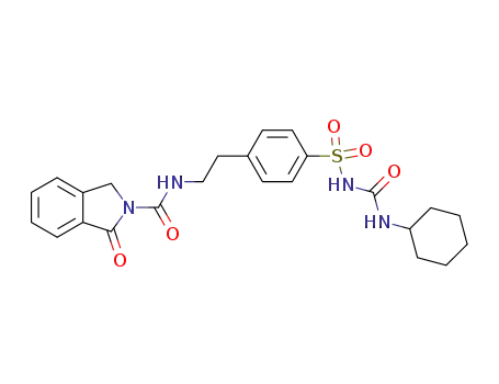 Molecular Structure of 71010-45-2 (Glisindamide)