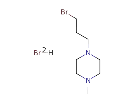 Molecular Structure of 5845-29-4 (3-(N-Methylpiperazine)-propyl bromide dihydrobromide)