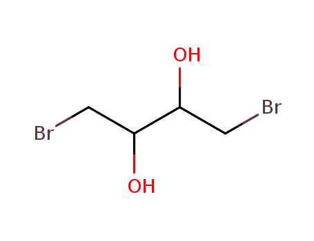 Molecular Structure of 14396-65-7 (1,4-Dibromo-2,3-butanediol)