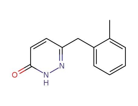 Molecular Structure of 60932-69-6 (2,3-dihydro-6-(2-methylbenzyl)pyridaz-3-one)