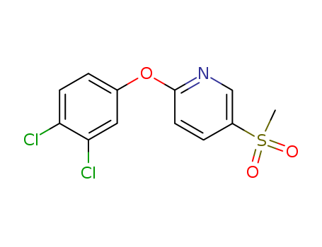 99902-97-3,2-(3,4-dichlorophenoxy)-5-(methylsulfonyl)pyridine,