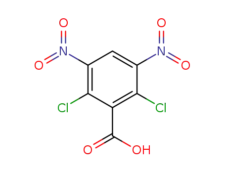 Molecular Structure of 1143-31-3 (2,6-dichloro-3,5-dinitrobenzoic acid)