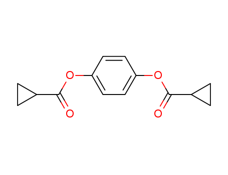 Cyclopropanecarboxylic acid, 1,4-phenylene ester