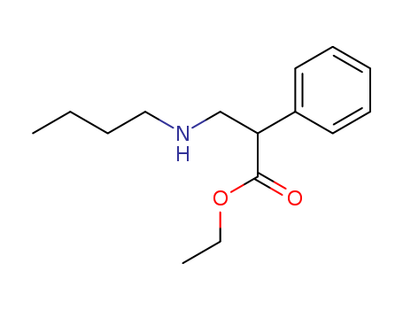 22286-90-4,ethyl 3-(butylamino)-2-phenylpropanoate,Hydratropicacid, b-(butylamino)-, ethyl ester(8CI); NSC 129397