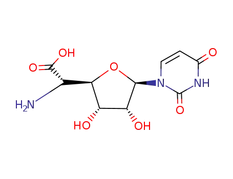 Molecular Structure of 24695-48-5 (uracil polyoxin C)
