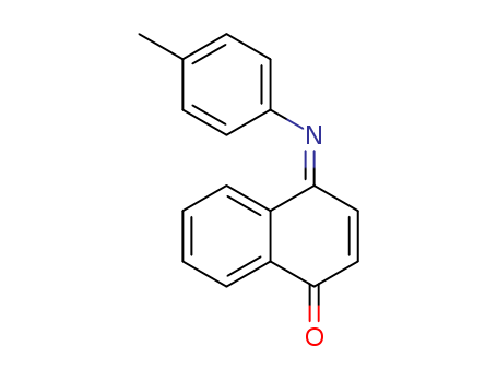 Molecular Structure of 107727-85-5 (1(4H)-Naphthalenone, 4-[(4-methylphenyl)imino]-)