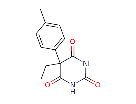 2,4,6(1H,3H,5H)-Pyrimidinetrione,5-ethyl-5-(4-methylphenyl)-