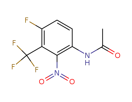 N-(4-Fluoro-2-nitro-3-trifluoromethyl-phenyl)-acetamide