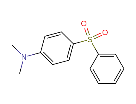 Molecular Structure of 3112-94-5 (Benzenamine, N,N-dimethyl-4-(phenylsulfonyl)-)