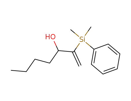 2-(Dimethyl-phenyl-silanyl)-hept-1-en-3-ol