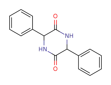 Molecular Structure of 26280-46-6 (3,6-di(phenyl)piperazine-2,5-dione)