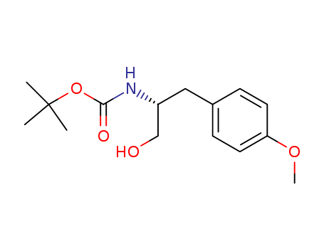 Carbamic acid,[2-hydroxy-1-[(4-methoxyphenyl)methyl]ethyl]-, 1,1-dimethylethyl ester, (R)-(9CI)