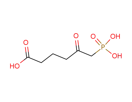 Molecular Structure of 87517-56-4 (Hexanoic acid, 5-oxo-6-phosphono-)