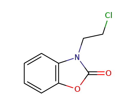 Molecular Structure of 118361-37-8 (2(3H)-Benzoxazolone, 3-(2-chloroethyl)-)
