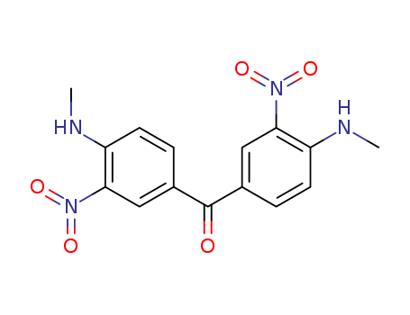 Methanone, bis[4-(methylamino)-3-nitrophenyl]-