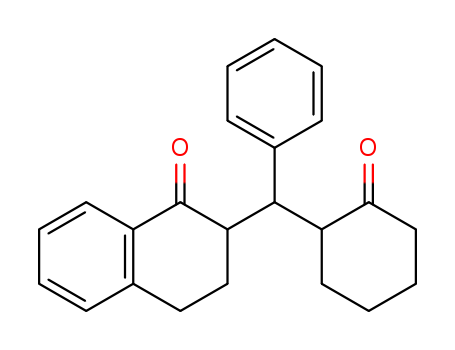 1(2H)-Naphthalenone, 3,4-dihydro-2-[(2-oxocyclohexyl)phenylmethyl]-