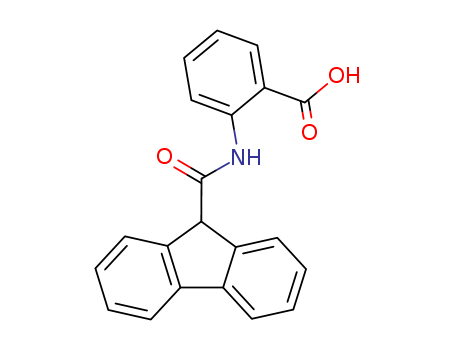 Molecular Structure of 105555-32-6 (Benzoic acid, 2-[(9H-fluoren-9-ylcarbonyl)amino]-)