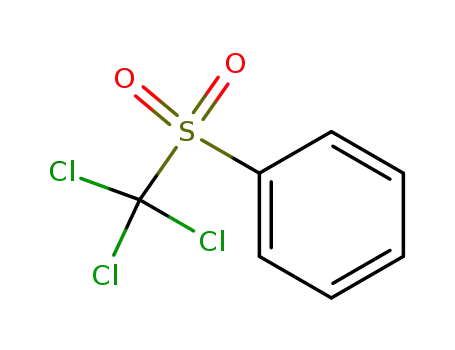 Molecular Structure of 42764-08-9 (Trichloromethyl phenyl sulfone)