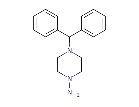 Molecular Structure of 1698-31-3 (4-BENZHYDRYL-PIPERAZIN-1-YLAMINE)