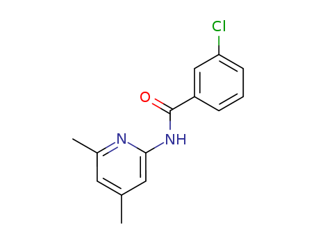 94843-57-9,3-chloro-N-(4,6-dimethyl-2-pyridiny)benzamide,N-(4,6-Dimethyl-2-pyridinyl)-3-chlorobenzamide