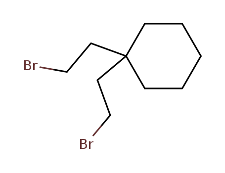 Cyclohexane,1,1-bis(2-bromoethyl)-(3187-34-6)