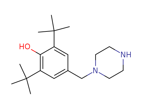 Phenol, 2,6-bis(1,1-dimethylethyl)-4-(1-piperazinylmethyl)-