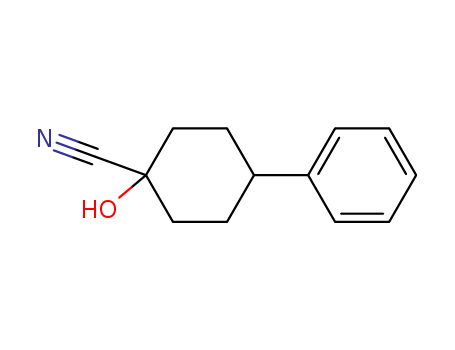 Cyclohexanecarbonitrile, 1-hydroxy-4-phenyl-